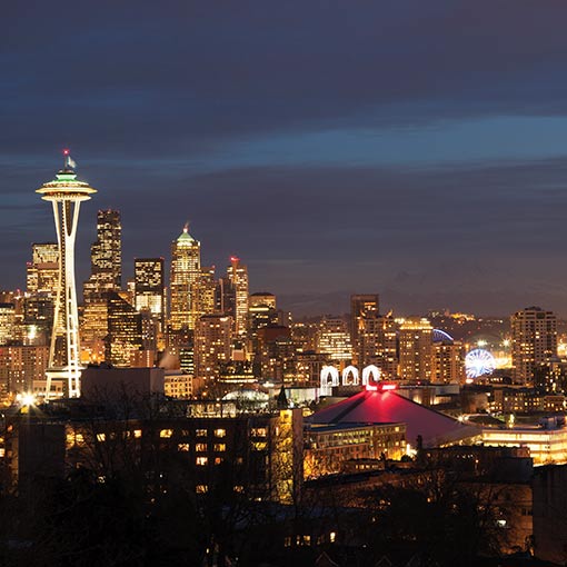 photo of Seattle skyline